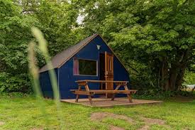 Glamping  Bell Tent  Royal Victoria Country Park