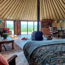 Glastonbury Glamping Retreat Tor View Farm