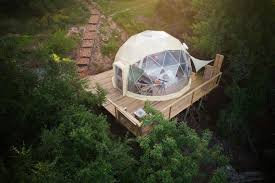Soul Forest GeoDome  Offgrid Naturupplevelse  Sedgefield