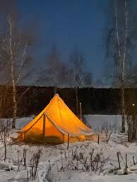 Vinterglamping Tält Hovfjället Vitsand Torsby