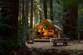 Fantastiska Glampingställen  Big Sur